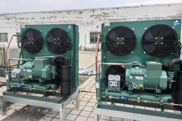 安徽民航藍(lán)天旅行服務(wù)有限公司冷庫外機(jī)機(jī)組安裝工程